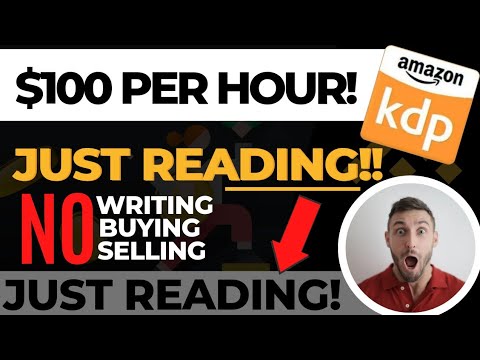 Get Paid $100 - $400 Per Hour To Read Amazon KDP Books (Make Money Online Without Investment)