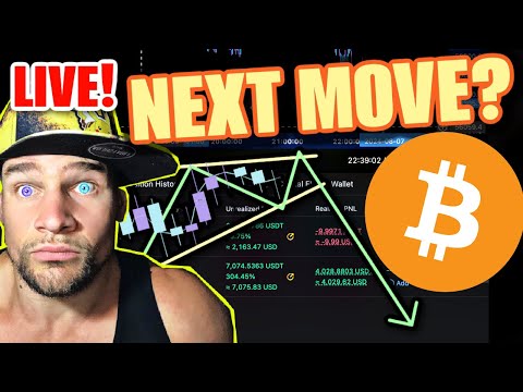 LIVE TRADING! Is The *Bitcoin* BOUNCE OVER???!! (Targets & Analysis)