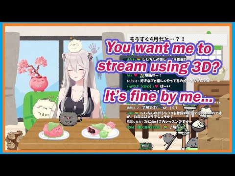 Botan is cute even though she is not using 3D [Hololive/ENG SUB]