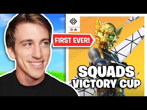 I Played the 1ST Squads Victory Cup!