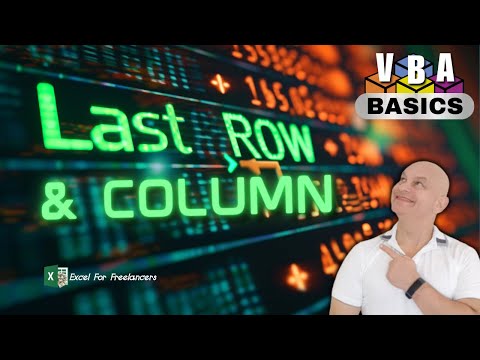 How To Determine The Last Used Row & Column In Excel VBA