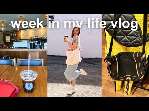 work week vlog: easy meals, OOTDs, summery walks and lots of chit chat 🫶🏻