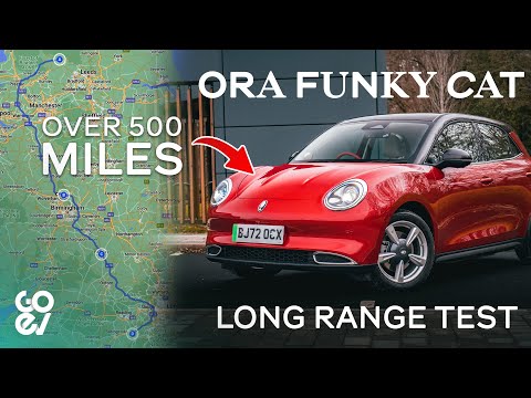 Driving a LIMITED range EV 500+ miles!? - ORA Funky Cat Long-distance Test