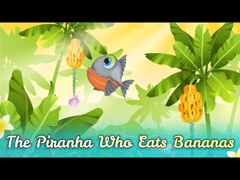 Sleep Story for Children | THE PIRANHA WHO EATS BANANAS | Sleep Meditation for Kids