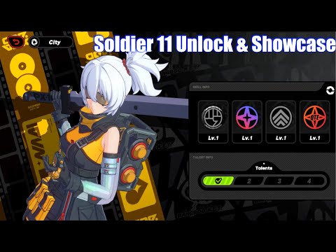 Zenless Zone Zero - Soldier 11 Unlock & Gameplay Showcase (Closed Beta)