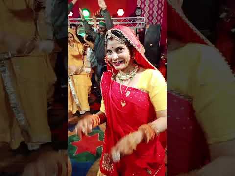 Shidhya wedding🎺ll Baan/sangeet function llsasu maa-Masiji performance💃llबन्नी रे रंगाई लाल चुंदड़ी