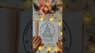 Cozy & Cute Christmas Bold & Easy Coloring Book #cozychristmas #cozylittlechristmas #coloringbook