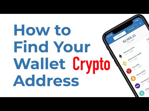 How to find crypto wallet address || crypto wallet address kaise nikale trust wallet