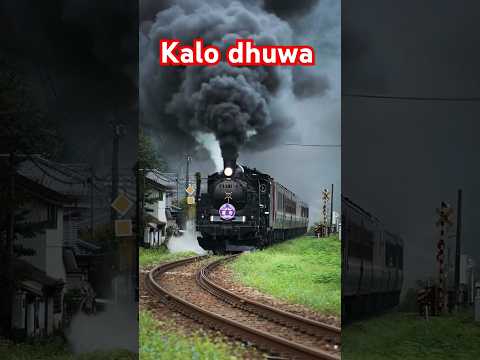 Kalo dhuwa udaudei #trending #trending #automobile #citypark #travel #railway #indianrailways #song