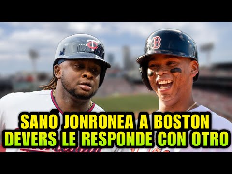 RAFAEL DEVERS RESPONDE CON HOME RUN ANTE MIGUEL SANO Y LOS TWINS, MLB BASEBALL SPORTS NEWS