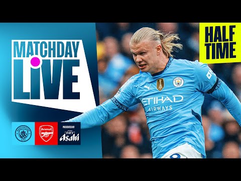 HALF-TIME SHOW | HAALAND SCORES HIS 100TH CITY GOAL | Man City v Arsenal | Premier League