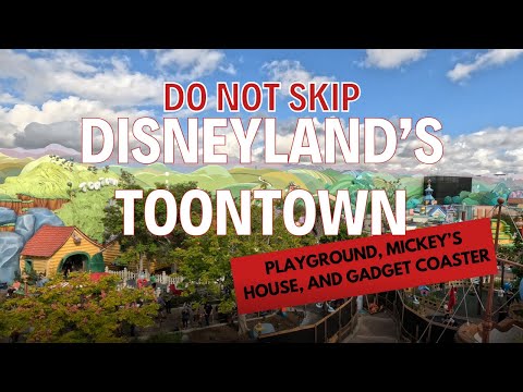 Do NOT Skip Disneyland's New Toontown | What To Do In Disneyland With Young Kids #toontown #disney