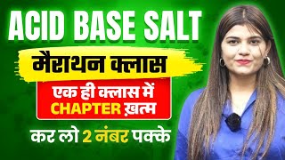 ब्रहमास्त्र  Series Marathon Acid Base salt class -21 For Railway Exams By Kajal Ma’am #rrbntpc #alp