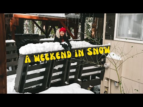 Snowy Adventures In Bear Valley: Our Epic Weekend Vlog!