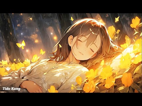 Best Relaxing Sleep Music for Deep Sleeping, Healing Music, Meditation Music. Sounds of Rain ASMR