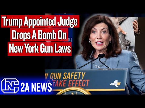 Trump Appointed Judge Just Dropped A Bomb On New York Gun Laws