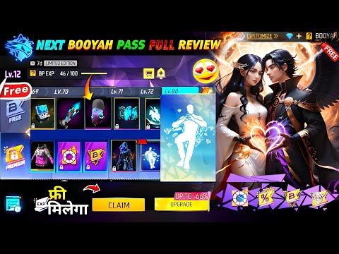 Next Booyah Pass Free Fire 🤯🥳😱 | June Booyah Pass Free Fire | July Booyah Pass Free Fire 2024