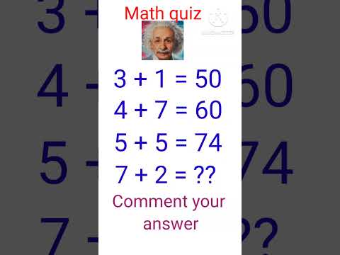 Math quiz || #math #quizgame #quiz #mathematics #gkquestion