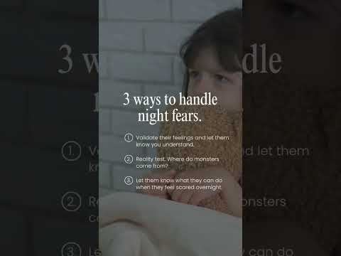 Handling Night Fears in Kids | Empowering Your Child. #ParentingTips #childdevelopment