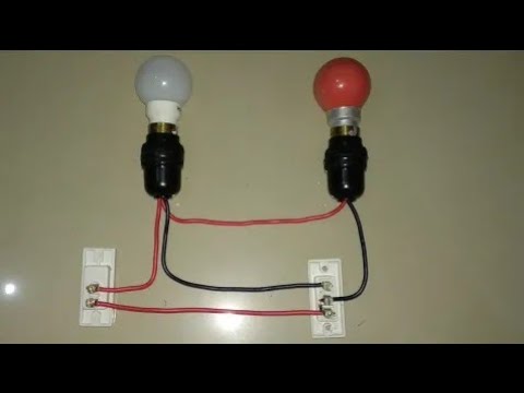 staircase wiring|दो बल्ब को तीन जगह से ऑन ऑफ कैसे करें