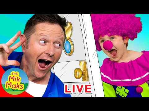 🔴 Halloween Songs for Kids 24/7 Live stream - The Mik Maks 👻