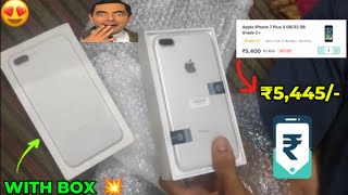 Unboxing Apple iPhone 7 Plus ₹5445 🤯🔥 | Grade C+  | Cashify Supersale | Full Review