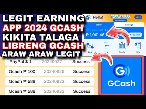 LEGIT EARNING APP 2024 GCASH ARAW ARAW CASHOUT | NEW PAYING APP | LEGIT EARNING APP SA GCASH