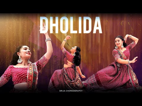 DHOLIDA Full song dance Cover/Gangubai Kathiawadi/ Navratri special/ Srija Choreography