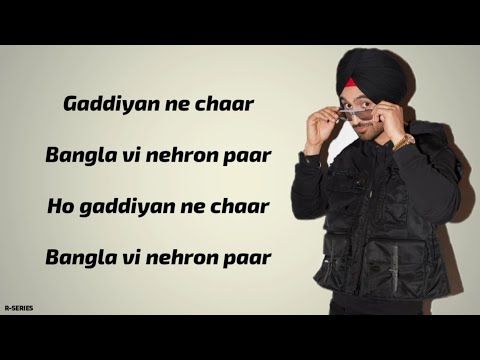 Gabru Nu (Lyrics) - Diljit Dosanjh Ft. Ikka | Rishi Rich