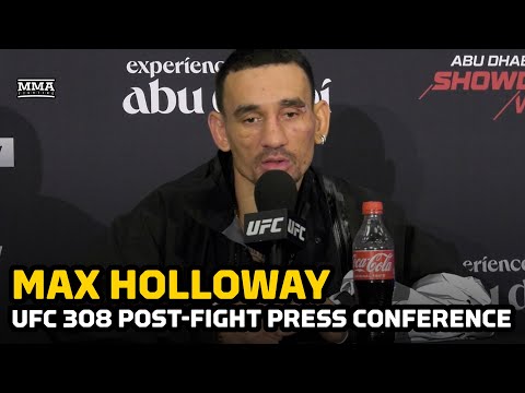 Max Holloway Reacts To Loss To Ilia Topuria, Eyes Permanent Move To Lightweight| UFC 308