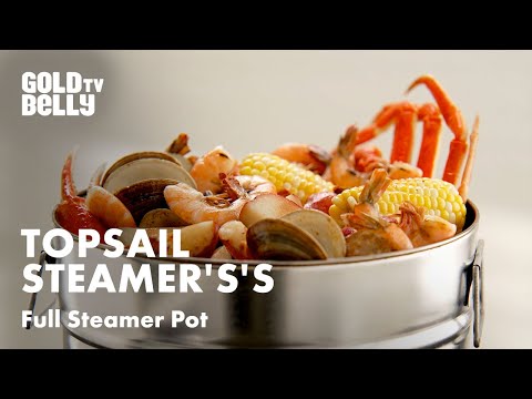 How to Have a Seafood Boil at Home with Topsail Steamer