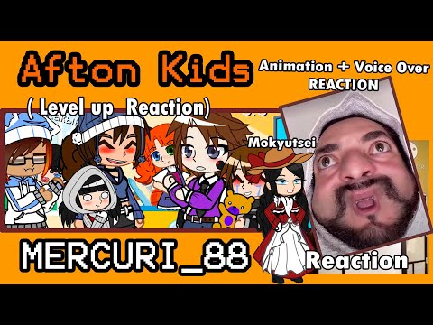 Afton Kids and Mokyutsei reacts to Mercuri_88//Gacha Club