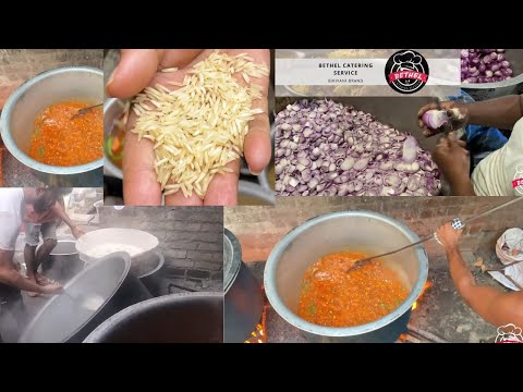 Bhai Special Vegetable Biryani Cooking | Bethel Catering Service