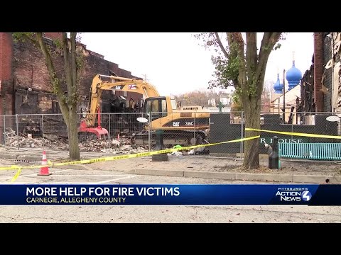 Community fundraising continues after businesses damaged in Riley's Pour House fire