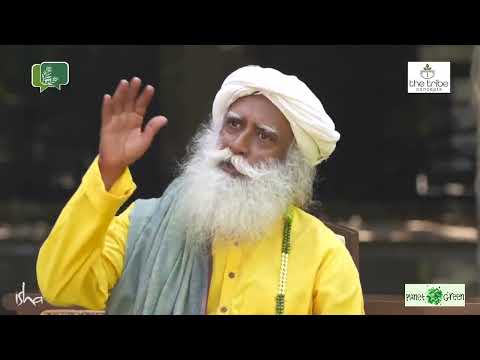 Sadhguru talks about sustainability | VedaBharath | PLANET GREEN