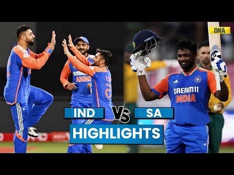 IND Vs SA Highlights: Sanju Samson Shines, India Beats South Africa By 61 Runs In 1st T20 I Cricket