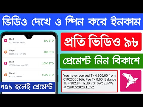 Watch Video And Earn Money 2020 || Spin And Earn Money 2020 || Online Income Bangladesh 2020