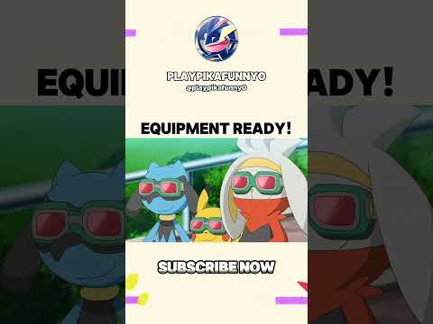 Equipment Ready 👓| Pokémon Journeys EP36 😅 || #Pokemon #shortsviral  #liko #Ash