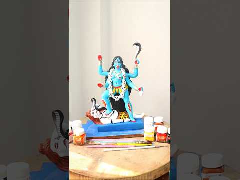 Jai ma kali | kali mata murti making with clay