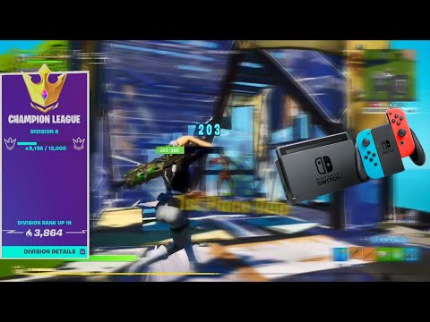 Fortnite Nintendo Switch Arena Gameplay (8000points) + Private Jet ✈