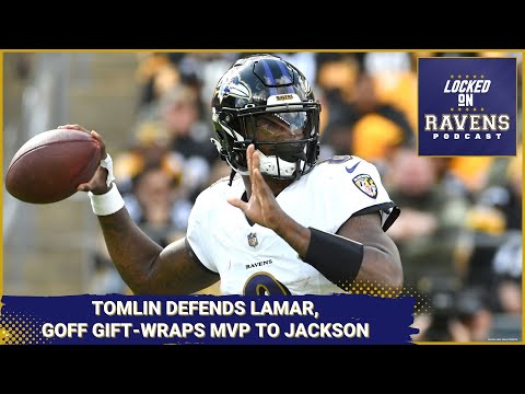 Steelers Mike Tomlin defends Lamar Jackson as Baltimore Ravens QB has MVP gift-wrapped by Jared Goff