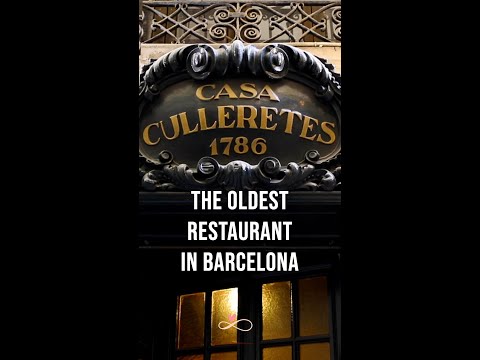 The OLDEST Restaurant In Barcelona || 236 Years! || Amazing Experience || Infinity Platter || 2022