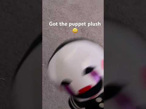 Got the funko puppet plush #fivenightsatfreddys #fnaf #fnafplushies #fnafmerchandise #puppetfnaf