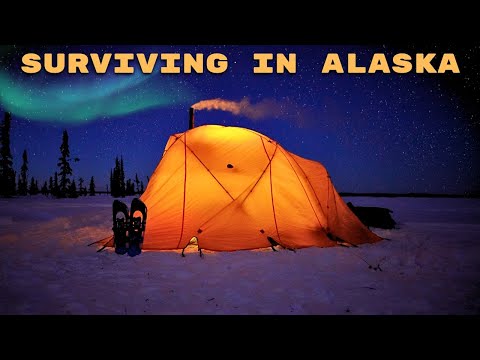 Hot Tent Adventure In The Alaska Wilderness | MOOSE, BREAKDOWNS, AND DEEP SNOW