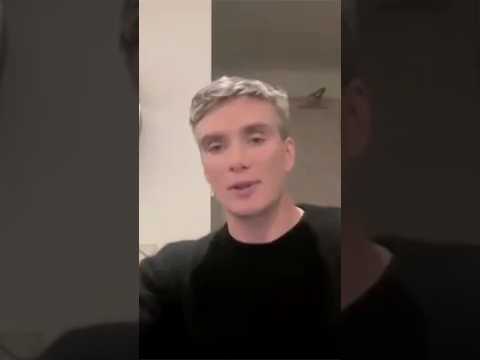 #CillianMurphy gives an UPDATE on filming the #PeakyBlinders movie! 🎥 #shorts