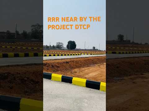 RRR NEAR BY THE PROJECT DTCP #gatedcommunity #ringroad #youtubeshorts #publicfigure#viral #telangana