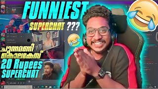 🔞 superchat കണ്ട് 😂😂ചിരിച്ചു ചത്ത് | FUNNY SUPERCHAT MOMENTS @eaglegamingop | TVA | @blindjoker