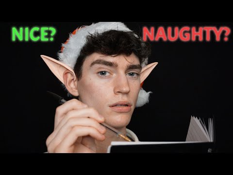 ASMR Have you been NAUGHTY or NICE? (Personal Questions Roleplay)