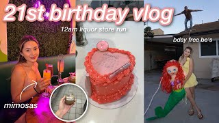 My 21st birthday vlog | getting ID’d, mimosas, piñata