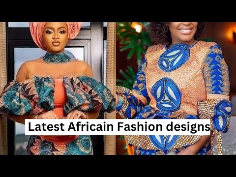 Latest designs of African dress designs ✨️ for beautiful women